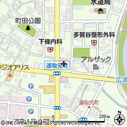 くるまやラーメン伊勢崎店周辺の地図