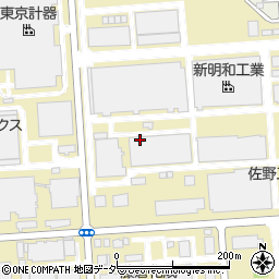 新明和工業株式会社　佐野工場調達部周辺の地図