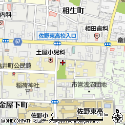 徳雲禅寺周辺の地図
