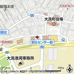 水戸警察署大洗地区交番周辺の地図