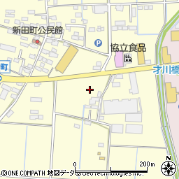 栃木県佐野市免鳥町113周辺の地図
