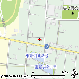 セブンイレブン伊勢崎境東新井店周辺の地図