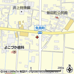 栃木県佐野市免鳥町553周辺の地図