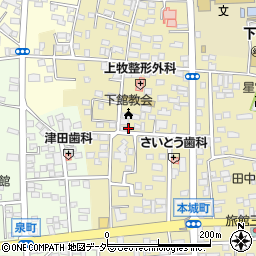 茨城県筑西市甲306周辺の地図
