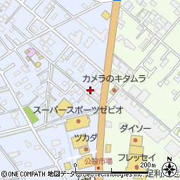栃木県足利市堀込町2531-1周辺の地図