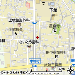 茨城県筑西市甲296周辺の地図