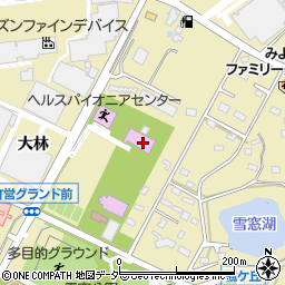 御代田町Ｂ＆Ｇ海洋センター体育館周辺の地図