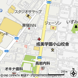 小山調剤薬局駅東通り店周辺の地図