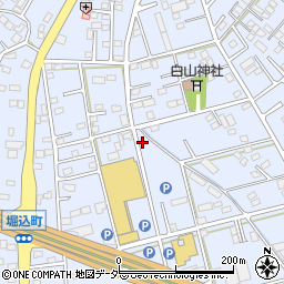 栃木県足利市堀込町149-3周辺の地図