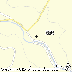 長野県北佐久郡軽井沢町茂沢736周辺の地図