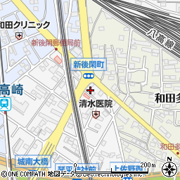 群馬インシュアランスブローカーズ株式会社周辺の地図