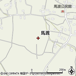 茨城県東茨城郡茨城町馬渡周辺の地図