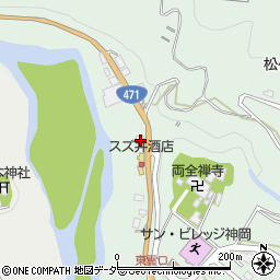 岐阜県飛騨市神岡町麻生野50周辺の地図