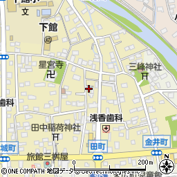 茨城県筑西市甲800周辺の地図