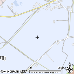 茨城県水戸市森戸町周辺の地図