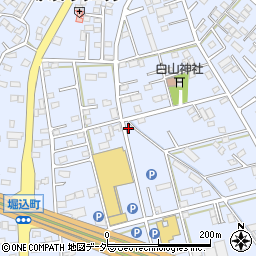 栃木県足利市堀込町149-1周辺の地図