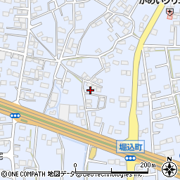 栃木県足利市堀込町1974-4周辺の地図