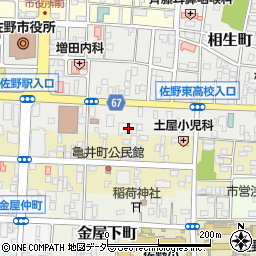 足利銀行佐野支店 ＡＴＭ周辺の地図