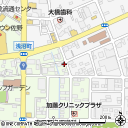 栃木県佐野市浅沼町888周辺の地図