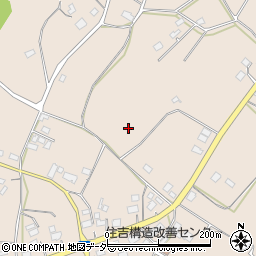 茨城県笠間市住吉周辺の地図