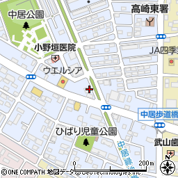 ホシノ理容店周辺の地図