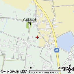 茨城県桜川市東飯田254周辺の地図