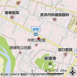 群馬県信用組合横川支店周辺の地図