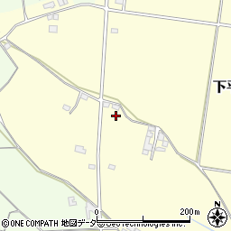 茨城県筑西市下平塚645周辺の地図
