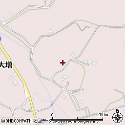 茨城県石岡市大増2748周辺の地図