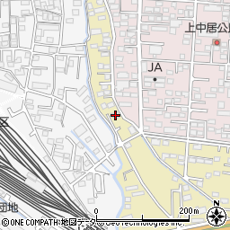 群馬県高崎市下之城町21周辺の地図