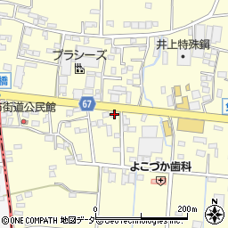 栃木県佐野市免鳥町577周辺の地図