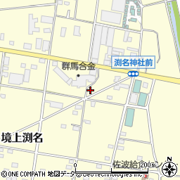 群馬県伊勢崎市境上渕名974周辺の地図