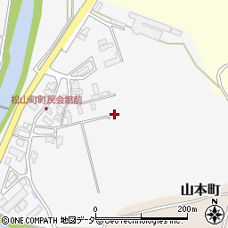 石川県加賀市松山町周辺の地図