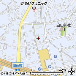 栃木県足利市堀込町290-6周辺の地図