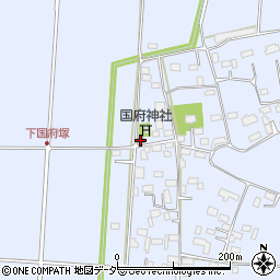 下国府塚公民館周辺の地図