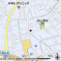 栃木県足利市堀込町292-4周辺の地図