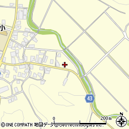 石川県小松市那谷町セ43周辺の地図