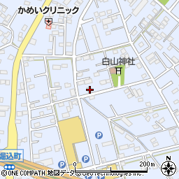 栃木県足利市堀込町292-3周辺の地図