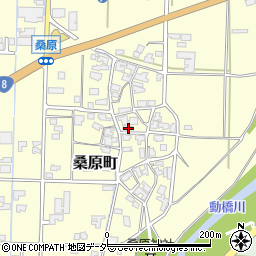 石川県加賀市桑原町イ周辺の地図