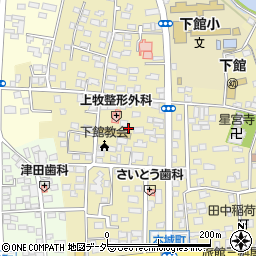 茨城県筑西市甲周辺の地図