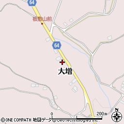 茨城県石岡市大増2627周辺の地図