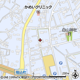 栃木県足利市堀込町290-2周辺の地図