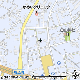 栃木県足利市堀込町290-3周辺の地図