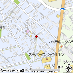 栃木県足利市堀込町2520-1周辺の地図