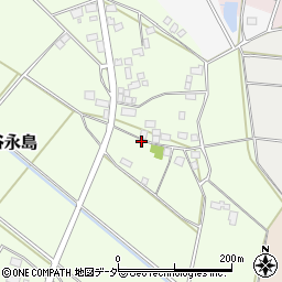 茨城県筑西市谷永島90周辺の地図