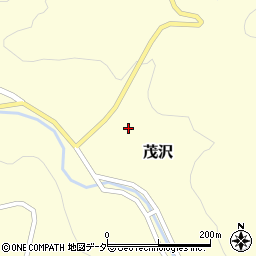 長野県北佐久郡軽井沢町茂沢720周辺の地図