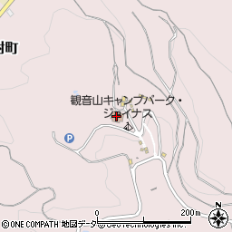 高崎市観音山キャンプパークジョイナス周辺の地図