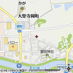 石川県加賀市大聖寺岡町ト周辺の地図