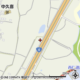 栃木県小山市中久喜1008-4周辺の地図
