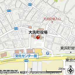 筑波銀行大洗町役場共同 ＡＴＭ周辺の地図